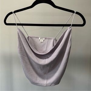 Garage Sparkle Cowl Neck Camisole